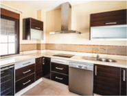 Cocina equipada de Puertanueva Apartments